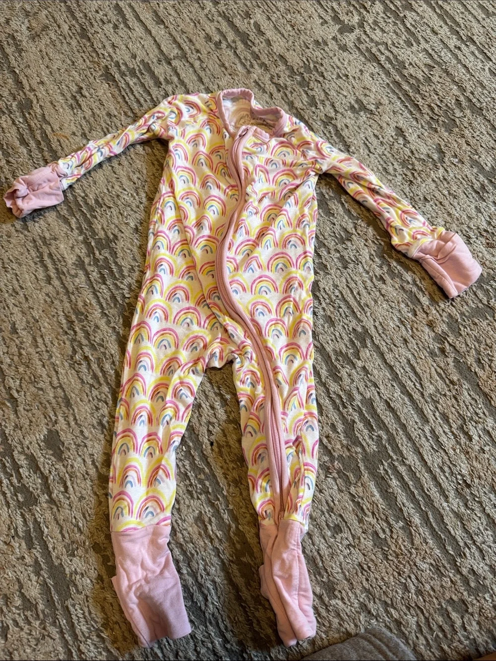 Little Sleepies soft pink